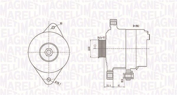 MAGNETI MARELLI Laturi 063731891010